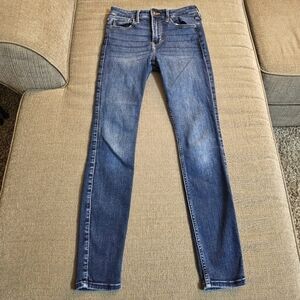 Hollister High Rise Super Skinny Casual Denim Preppy Jeans Size 3 Reg/26